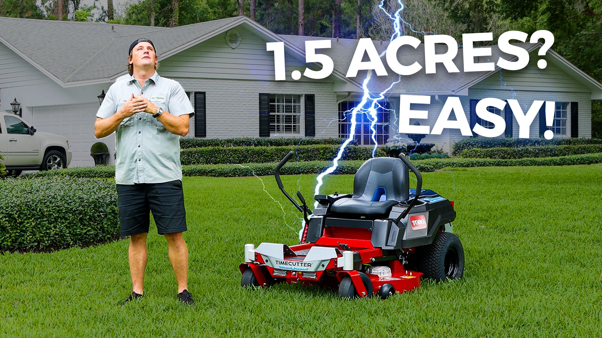 Testing BATTERY TORO TimeCutter 60 V Max BEST small Zero Turn Mower