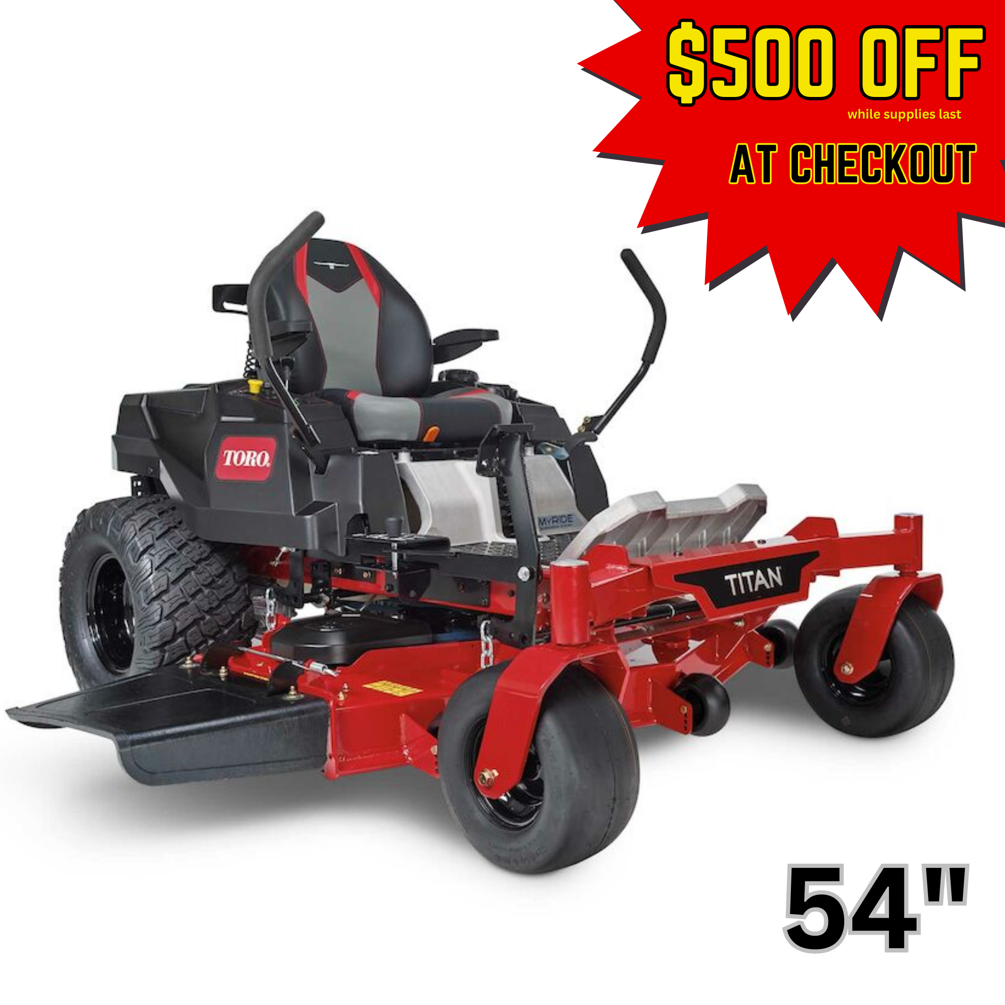 Toro timecutter 2024 hd myride 54