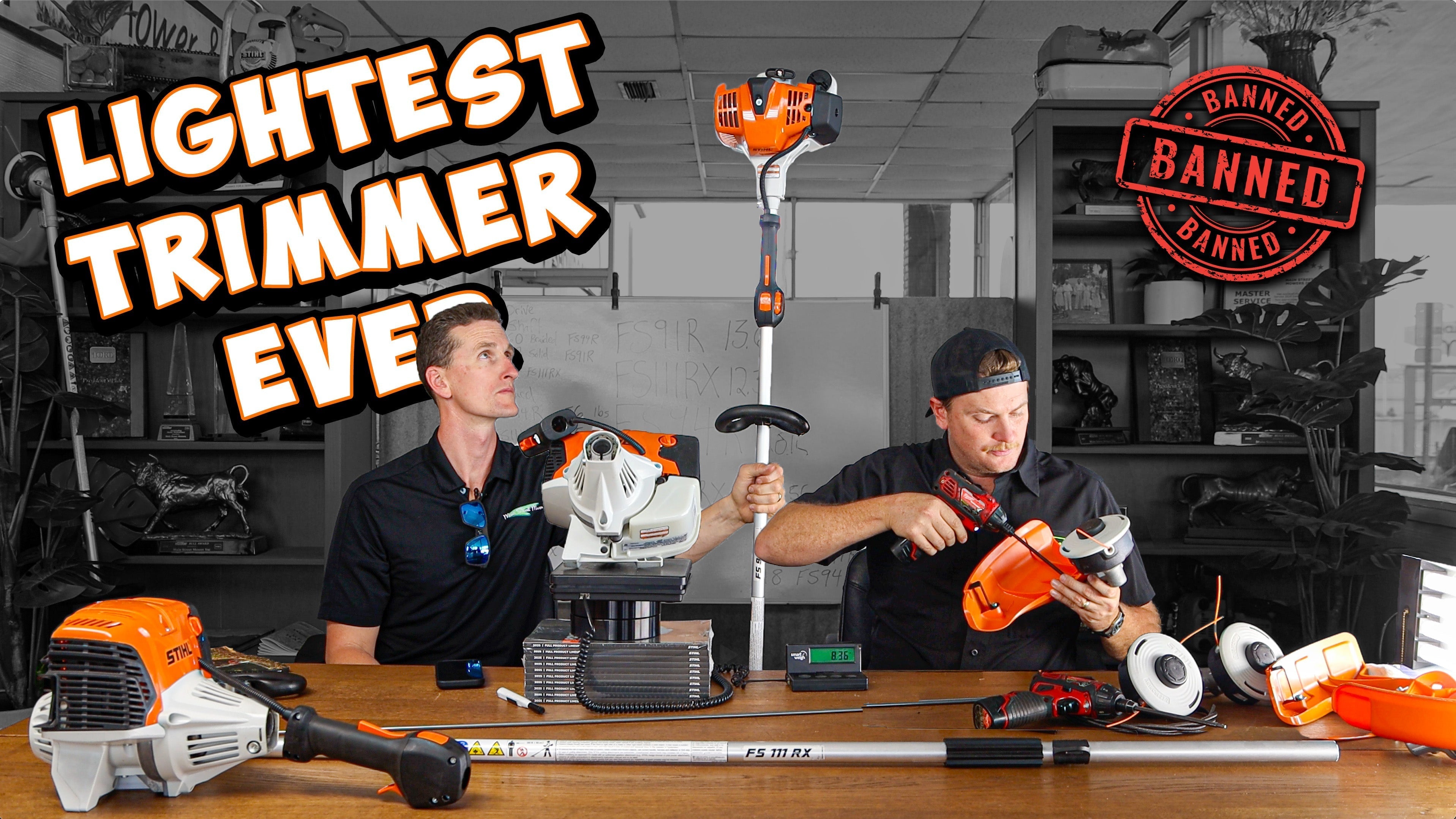 Building the Lightest String Trimmer EVER!