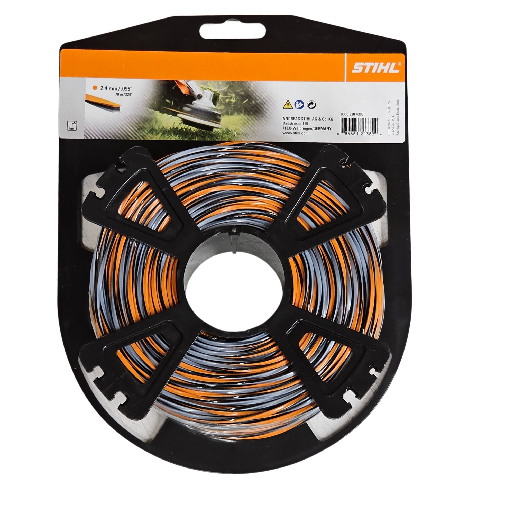 STIHL CF3 Pro .095 in. D X 229ft. L Trimmer Line | 0000 930 4303