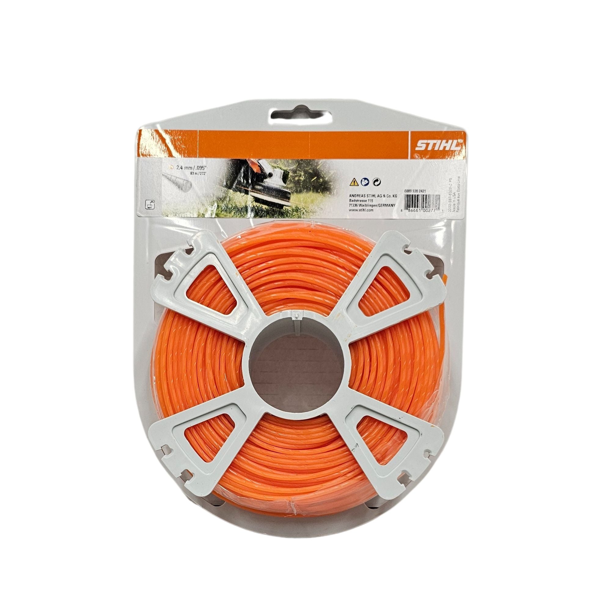 STIHL 272' .095 Orange Trimmer Line | 0000 930 2421