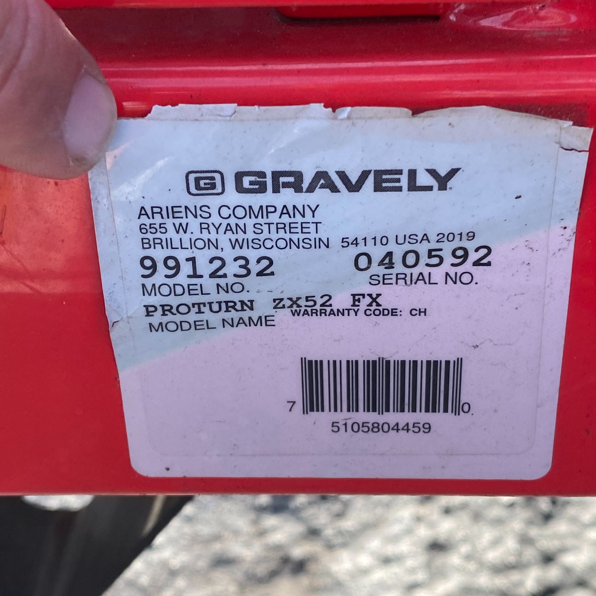 2019 Gravely ProTurn ZX52 | 52