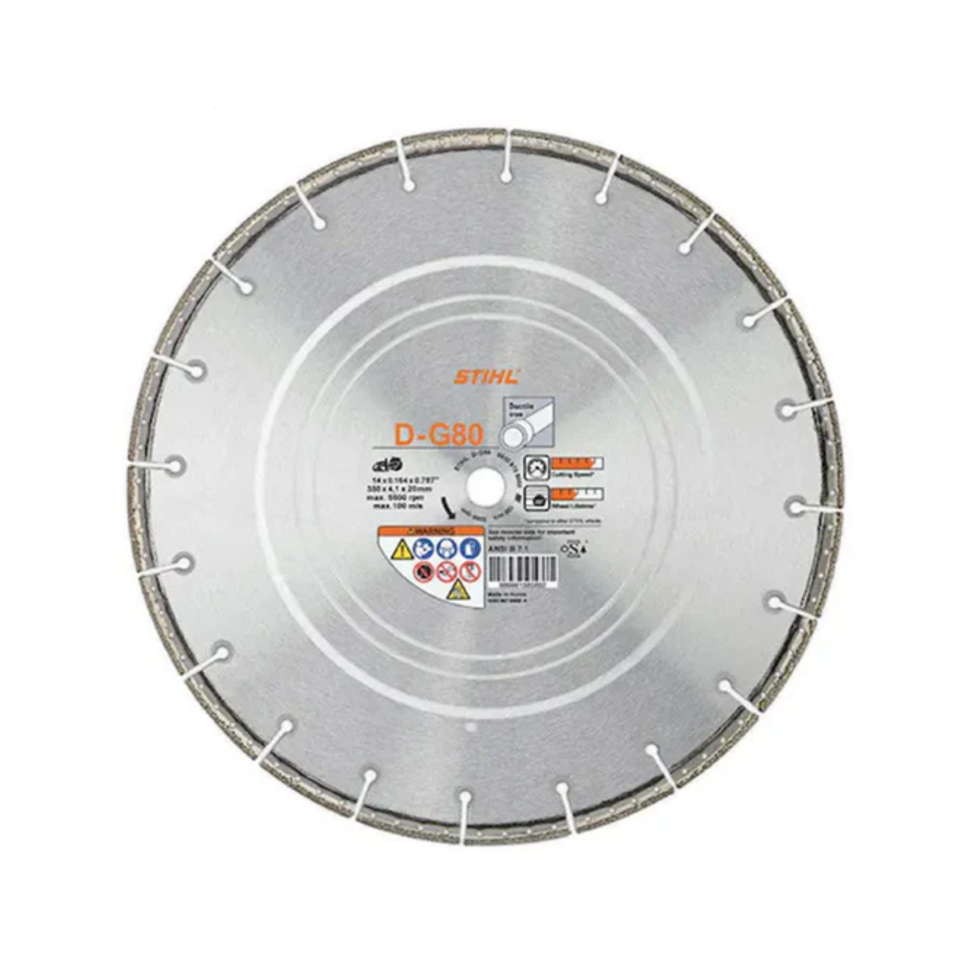 STIHL D-G80 Diamond Blade 14-inch | 0835 070 8000