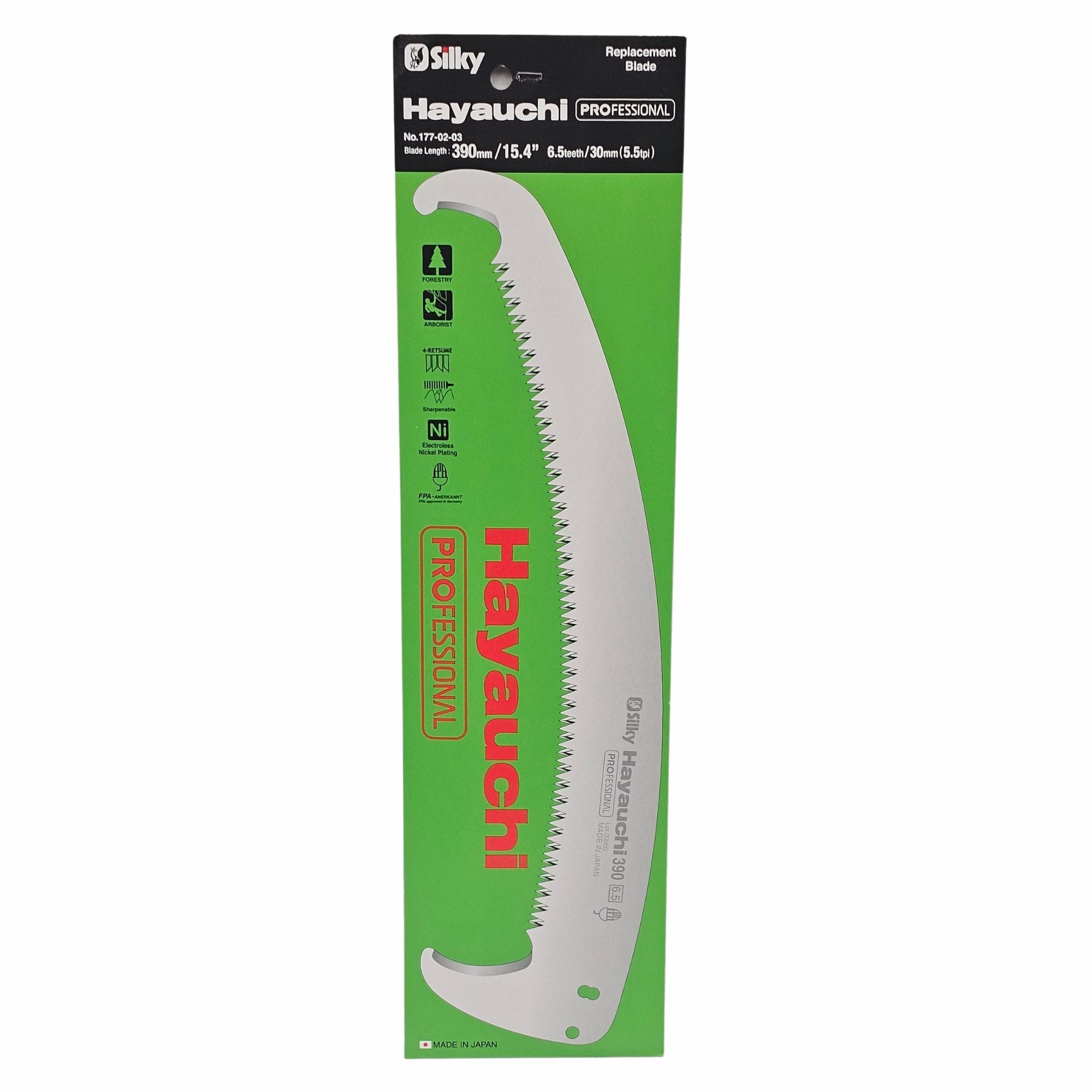 Hayauchi 390 mm Replacement Blade | 177-02-03 | Main Street Mower | Winter Garden | Clermont | Ocala