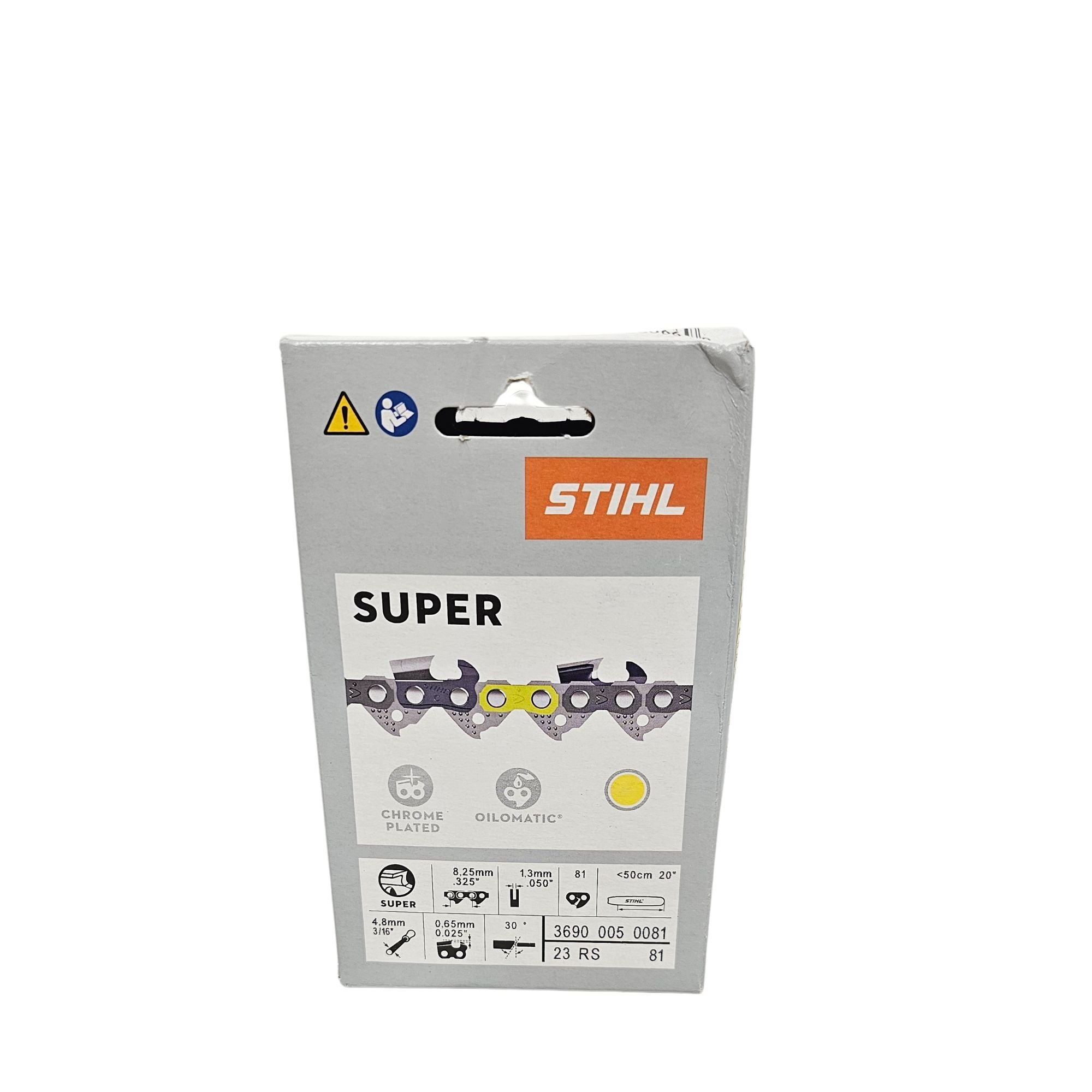 STIHL Oilomatic Rapid Super | 23 RS 81 | 20 in. | 81 Drive Links | Chainsaw Chain | 3690 005 0081