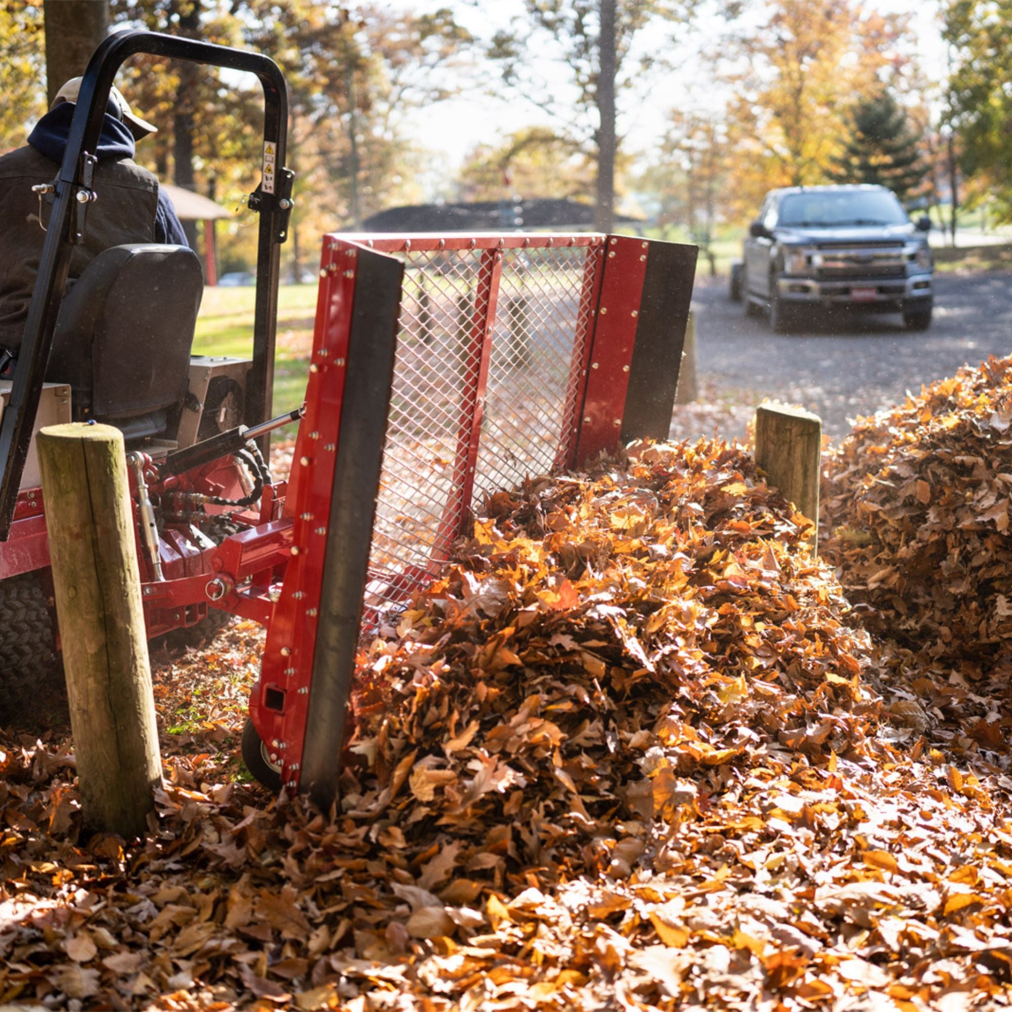 Ventrac Leaf Plow Attachment | EF300 | 39.55205 | Main Street Mower | Winter Garden | Clermont | Ocala