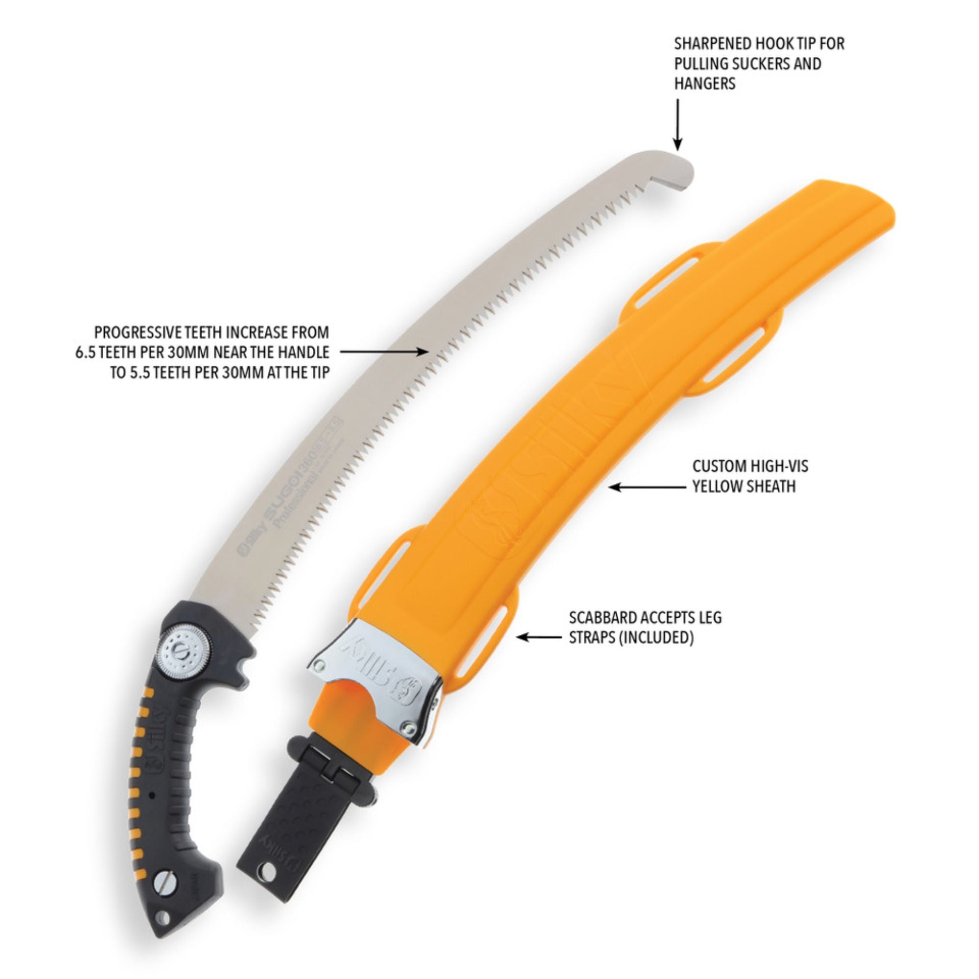 Silky Sugoi 360 Mm Arborist Hand Saw | 39036 | Main Street Mower | Winter Garden | Clermont | Ocala