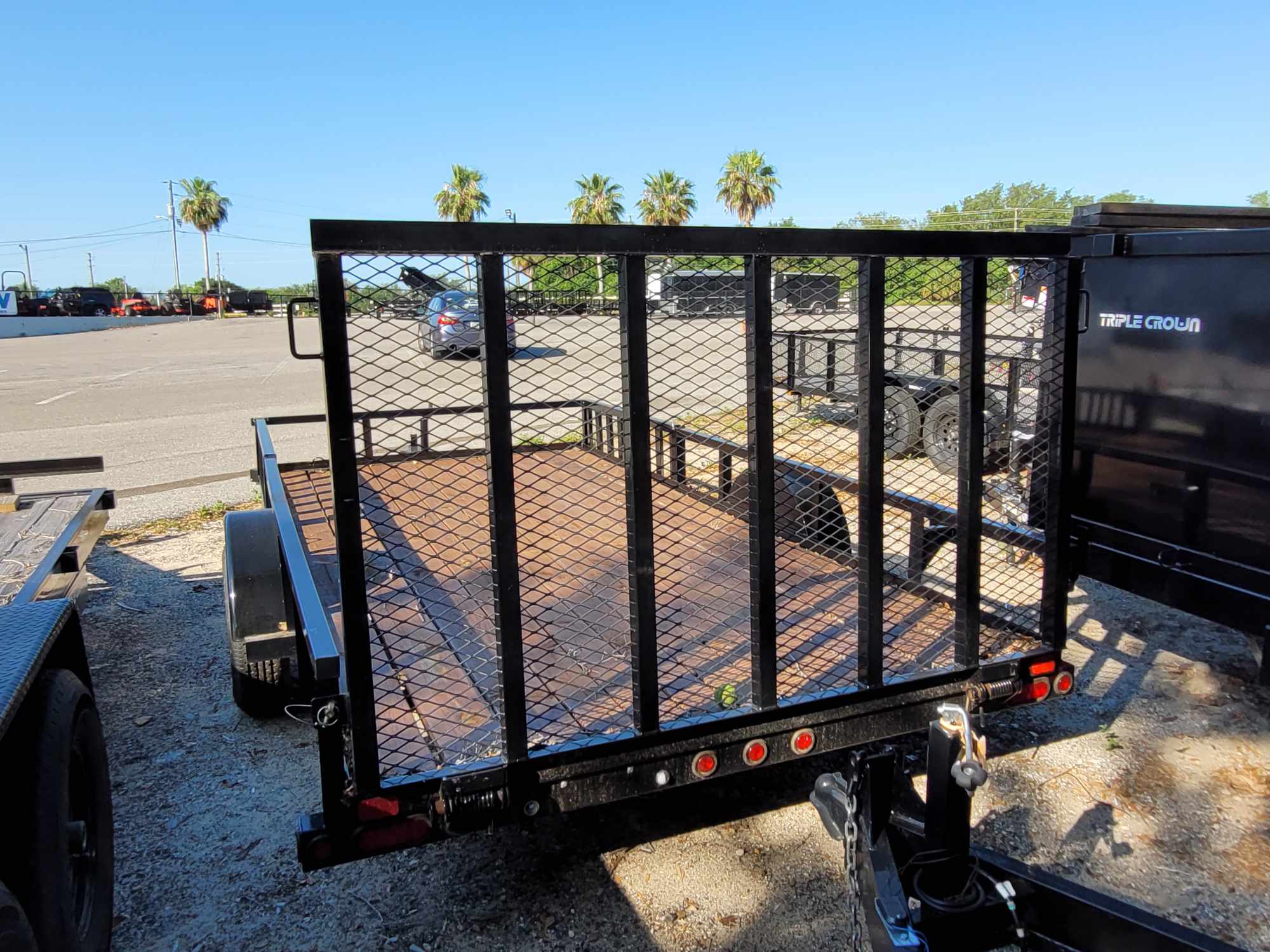 6.5X14 Big Tex Single Axle Black Utility Trailer (35SA-14BKRSX) | Main Street Mower | Winter Garden | Clermont | Ocala