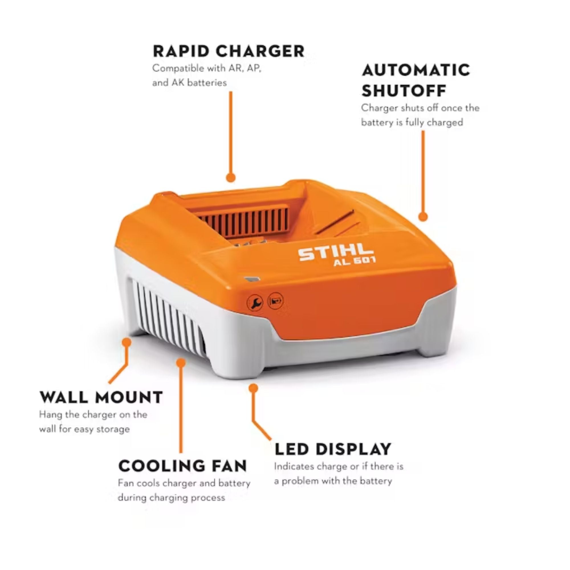 STIHL AL 501 High-Speed Battery Charger