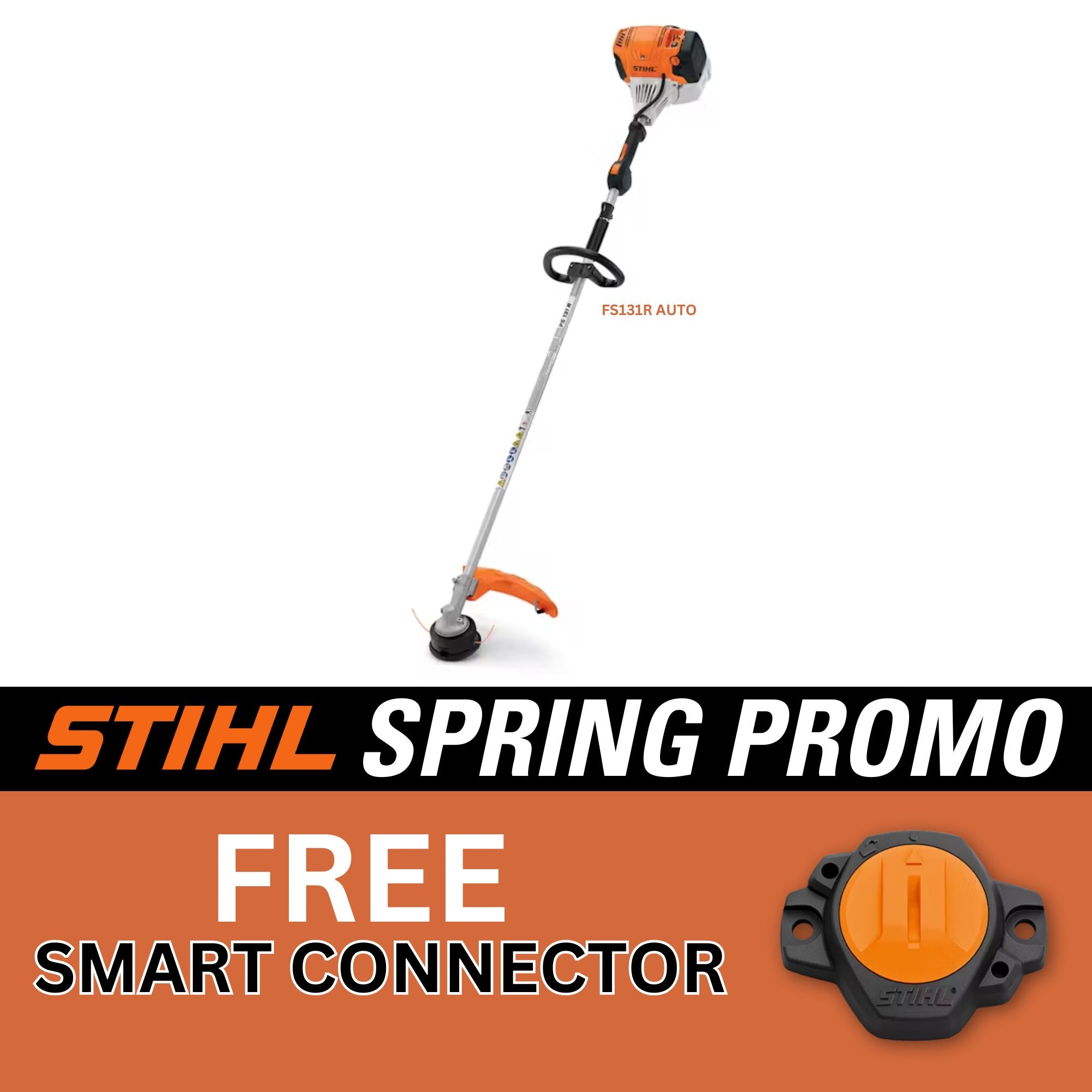 STIHL FS 131 R Gas Powered String Trimmer | FREE SMART CONNECTOR