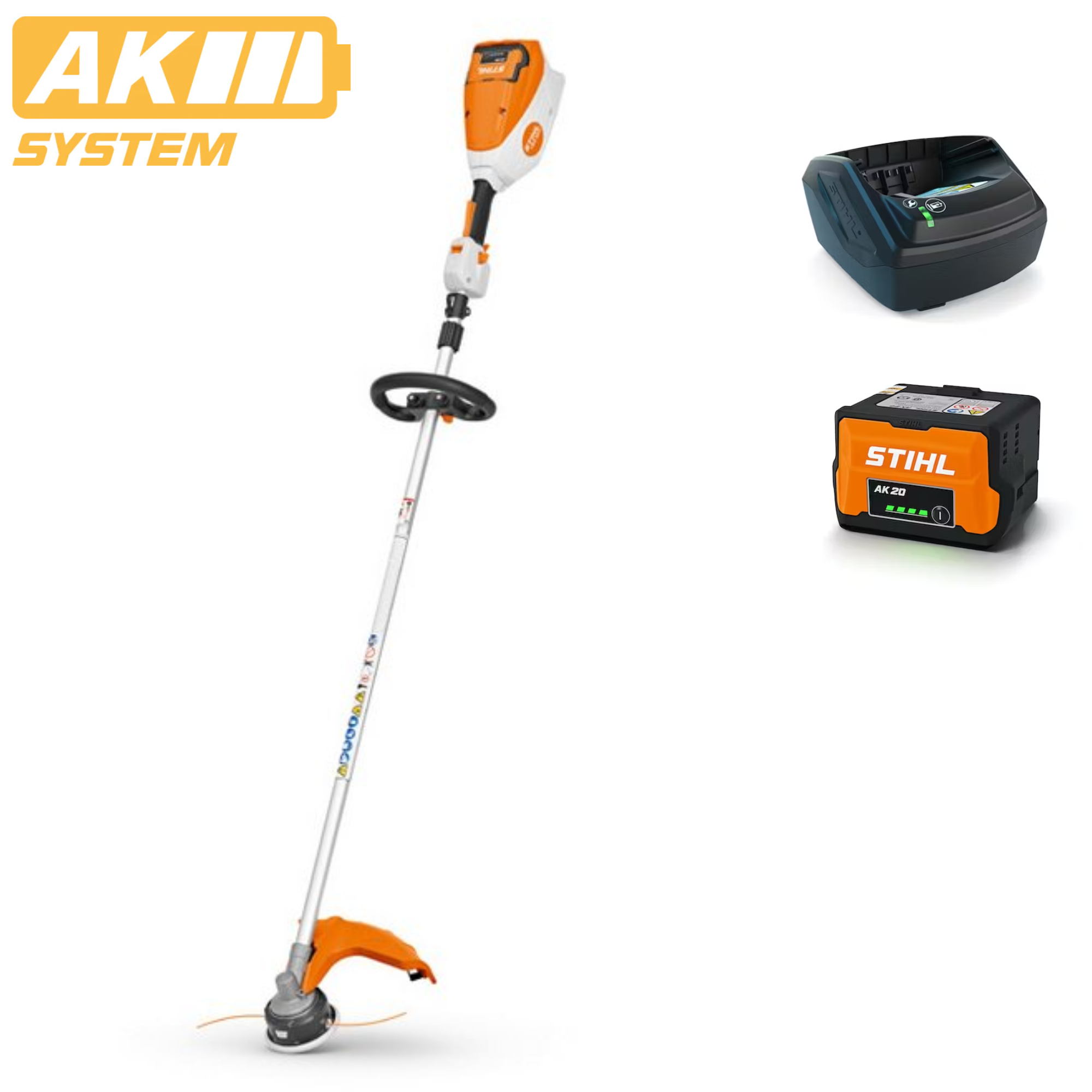 STIHL FSA 80 R Battery Powered String Trimmer w/AK 20 and AL 101 | Main Street Mower | Winter Garden | Clermont | Ocala