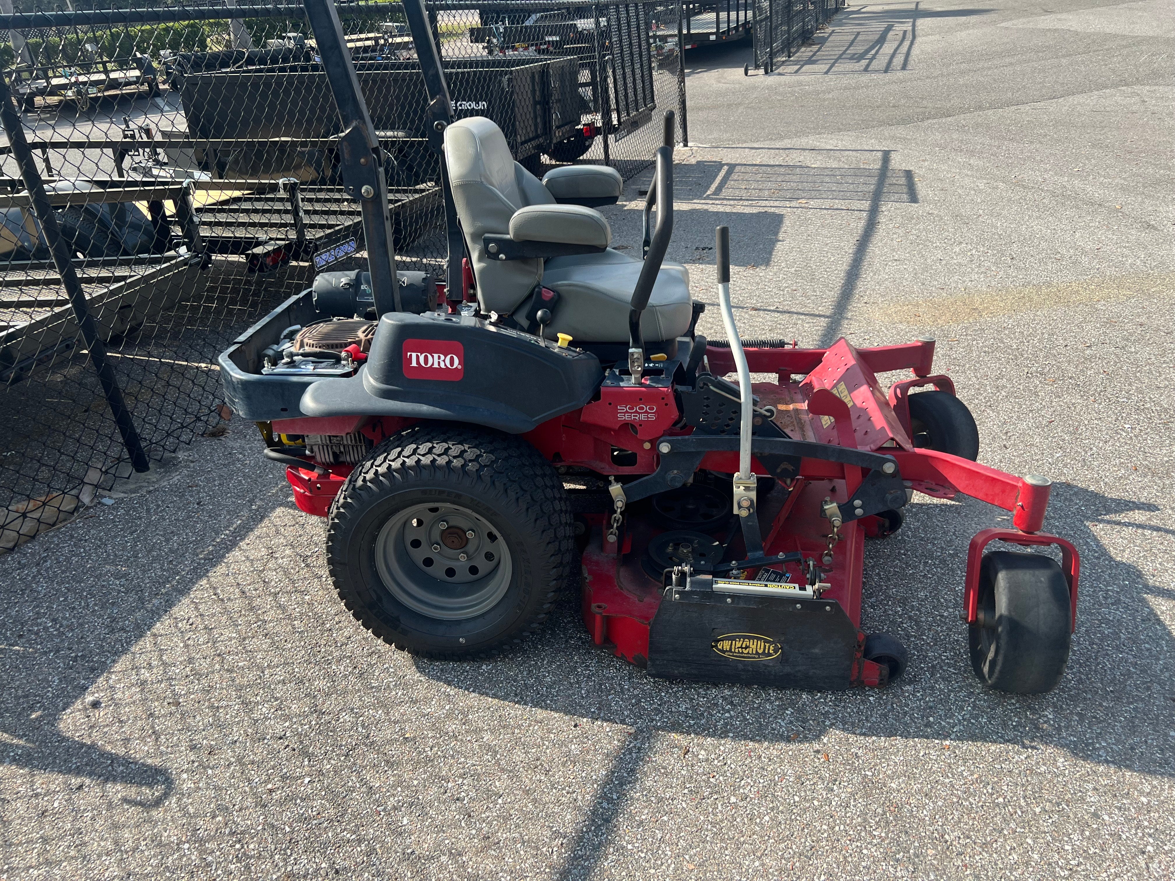 Toro Z-Master 5000 | TURBO FORCE Side Discharge Mower | 60" Deck | 25hp Kohler | 74930| USED