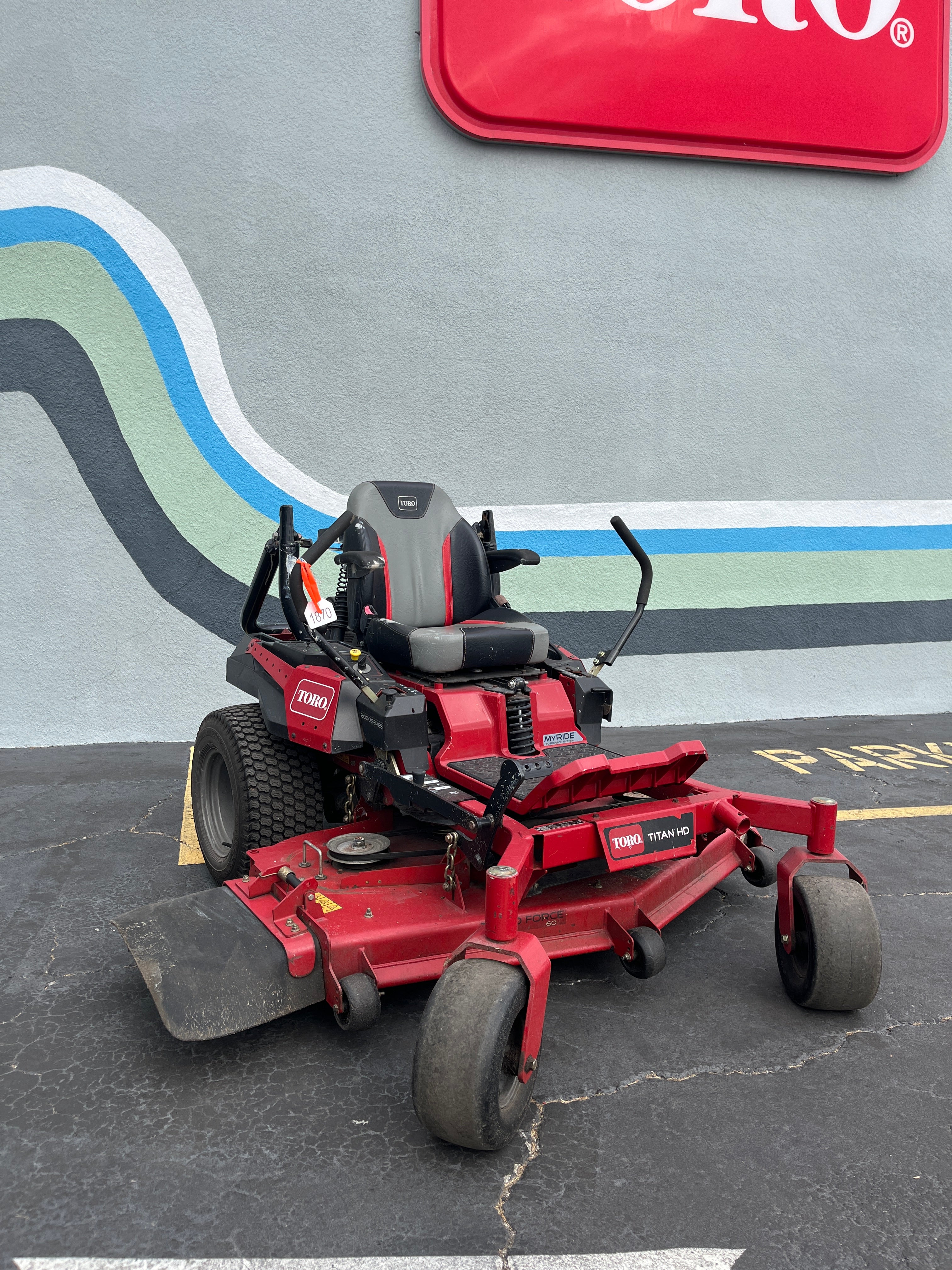 Toro Titan HD | MyRide | 60" Deck | 24.5 hp Toro V-Twin | 74467 | USED