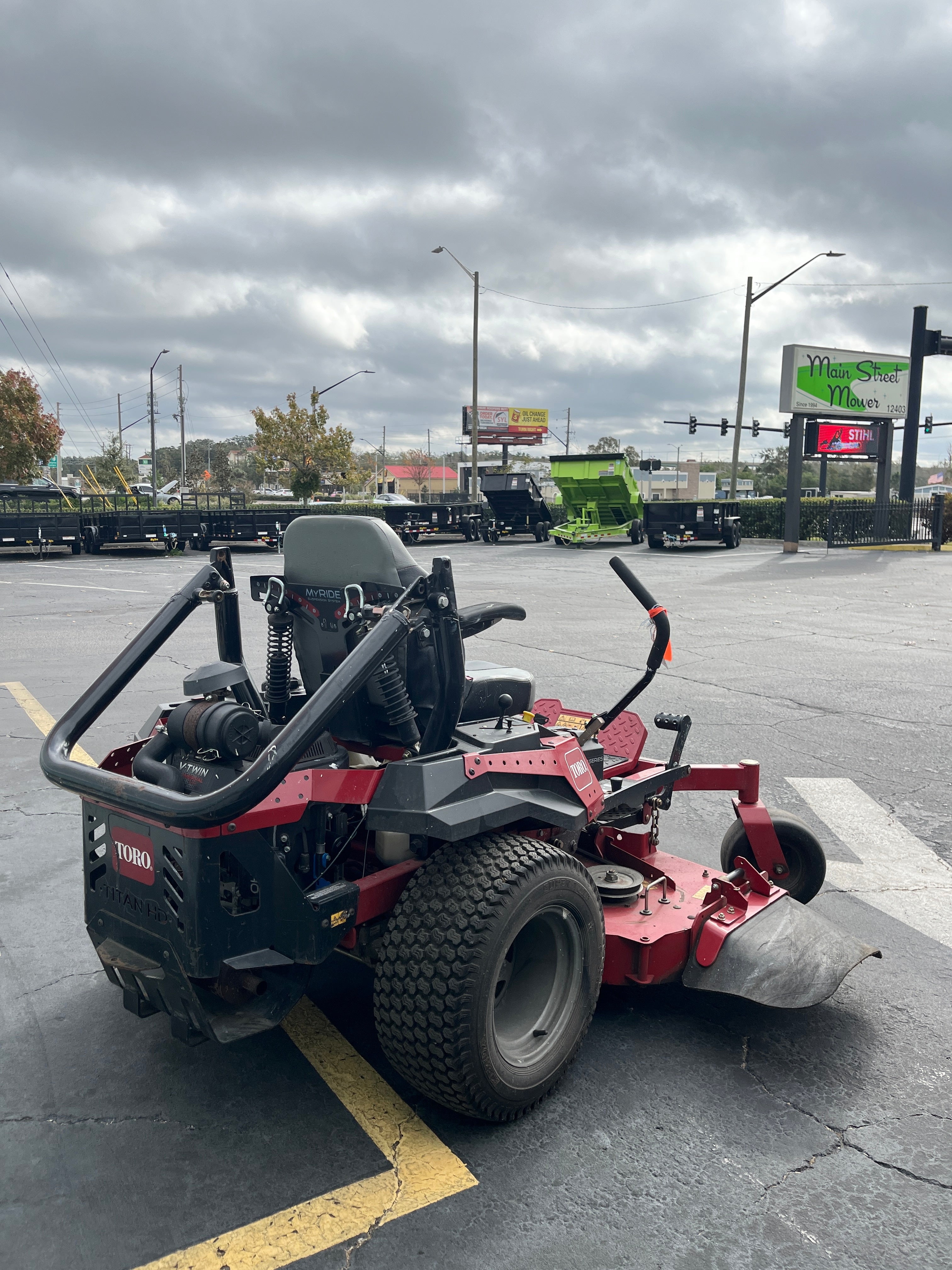 Toro Titan HD | MyRide | 60" Deck | 24.5 hp Toro V-Twin | 74467 | USED