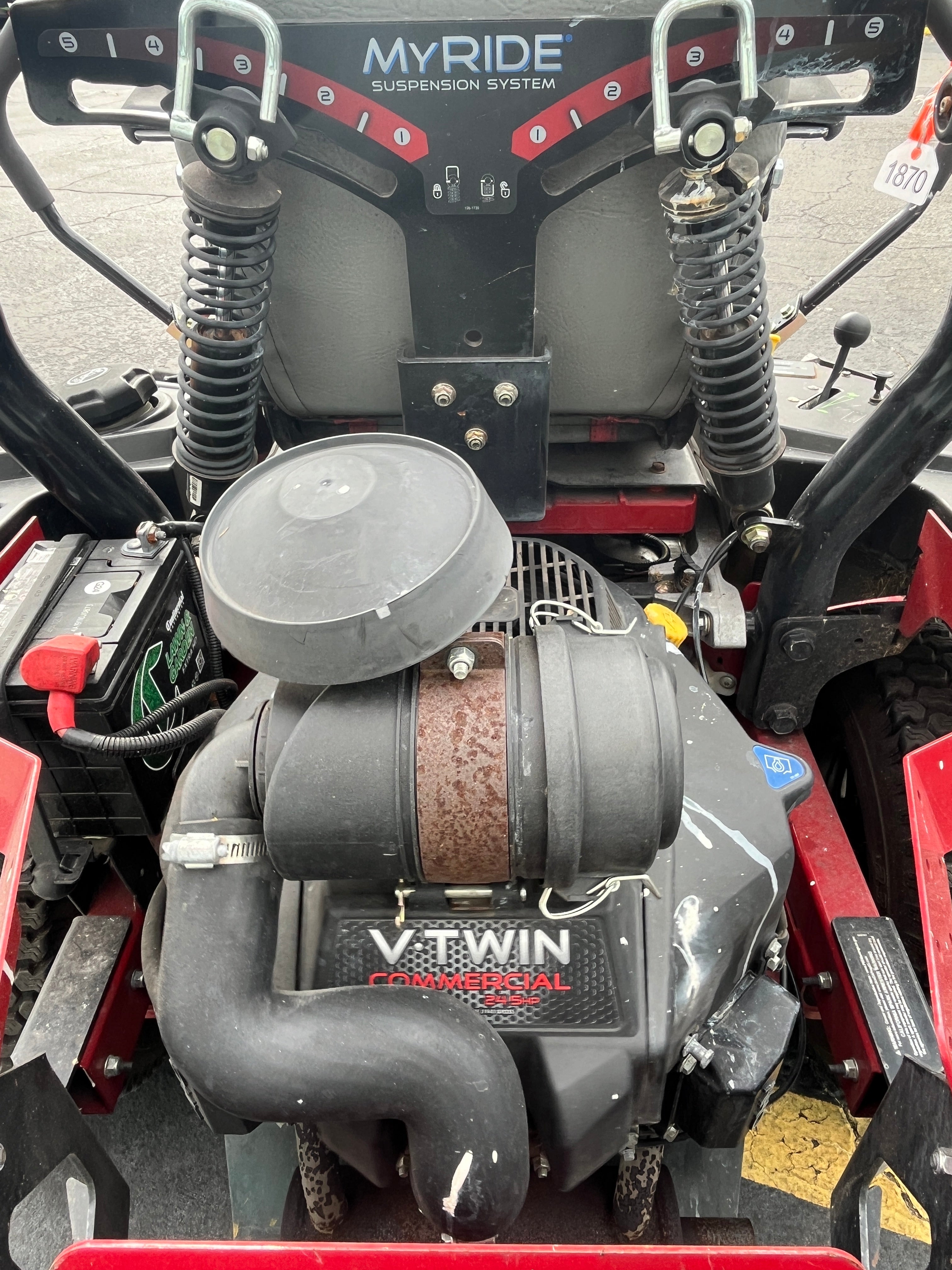 Toro Titan HD | MyRide | 60" Deck | 24.5 hp Toro V-Twin | 74467 | USED