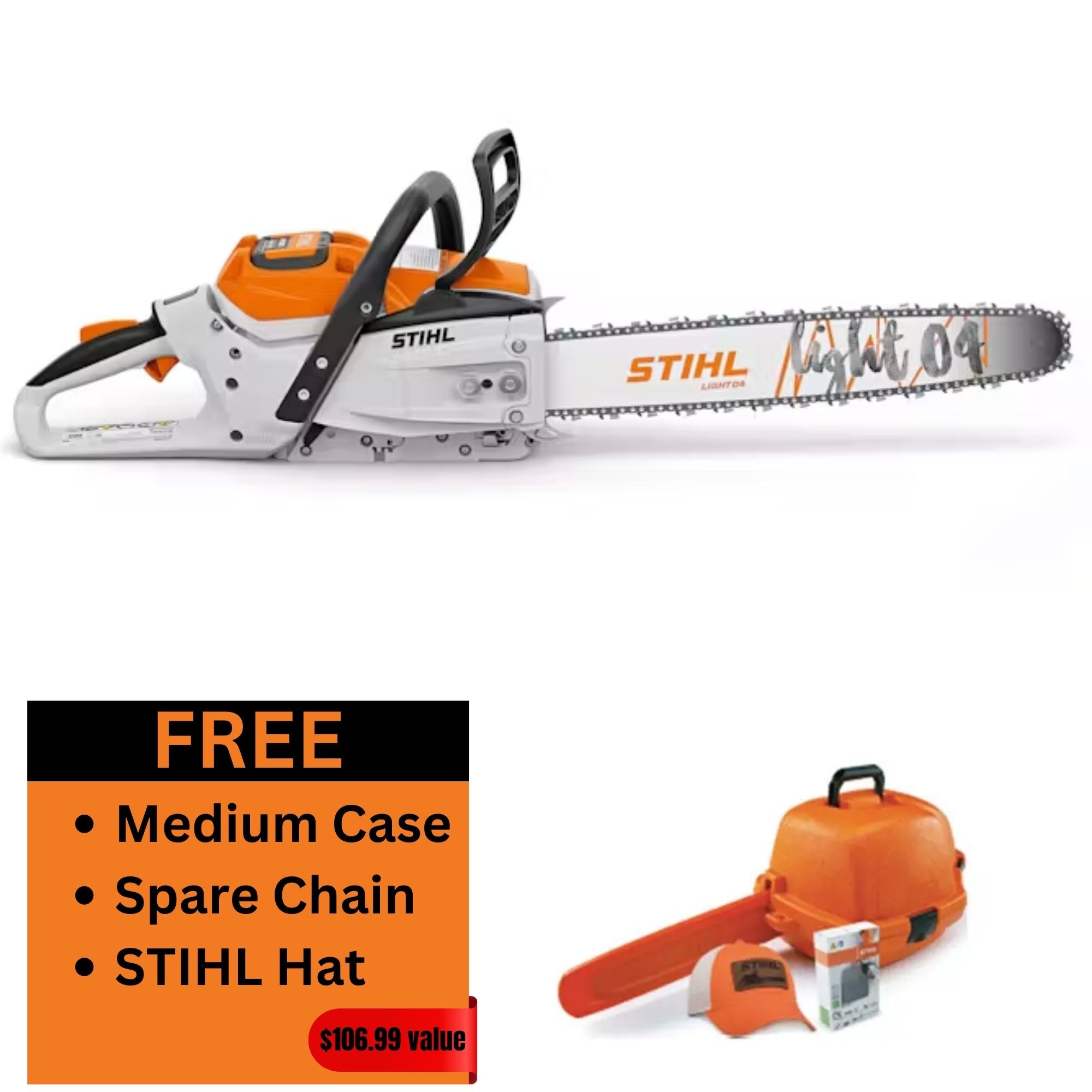 STIHL MSA 300 C-O 20" Battery Powered Chainsaw | Tool Only | Main Street Mower | Winter Garden | Clermont | Ocala