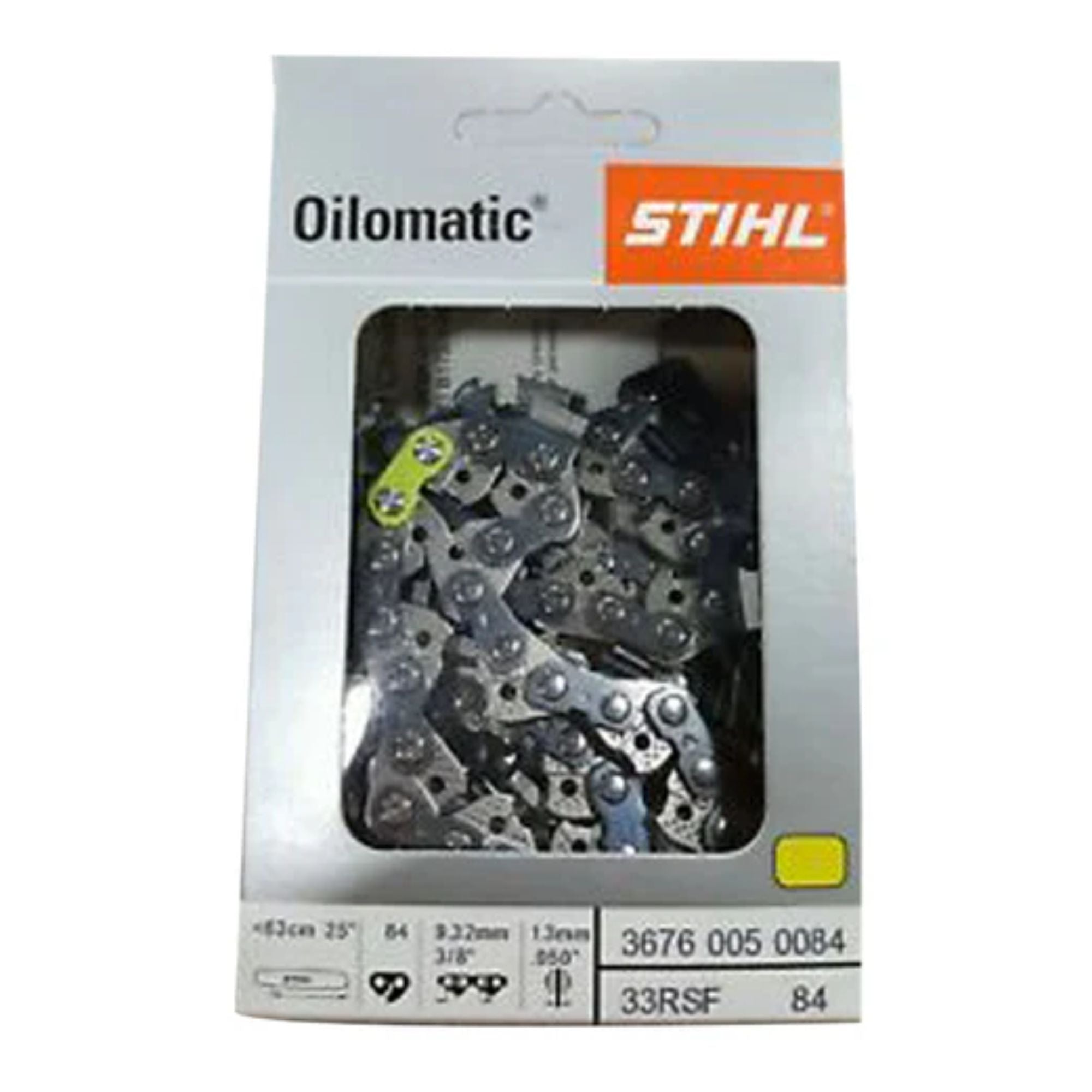 STIHL Oilomatic Super Full Skip | 33 RSF 84  | 25 in. | 84 Drive Links | Chainsaw Chain | 3676 005 0084