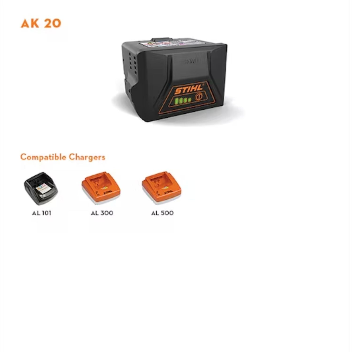 Stihl AK 20 36Volt Lithium Ion Battery