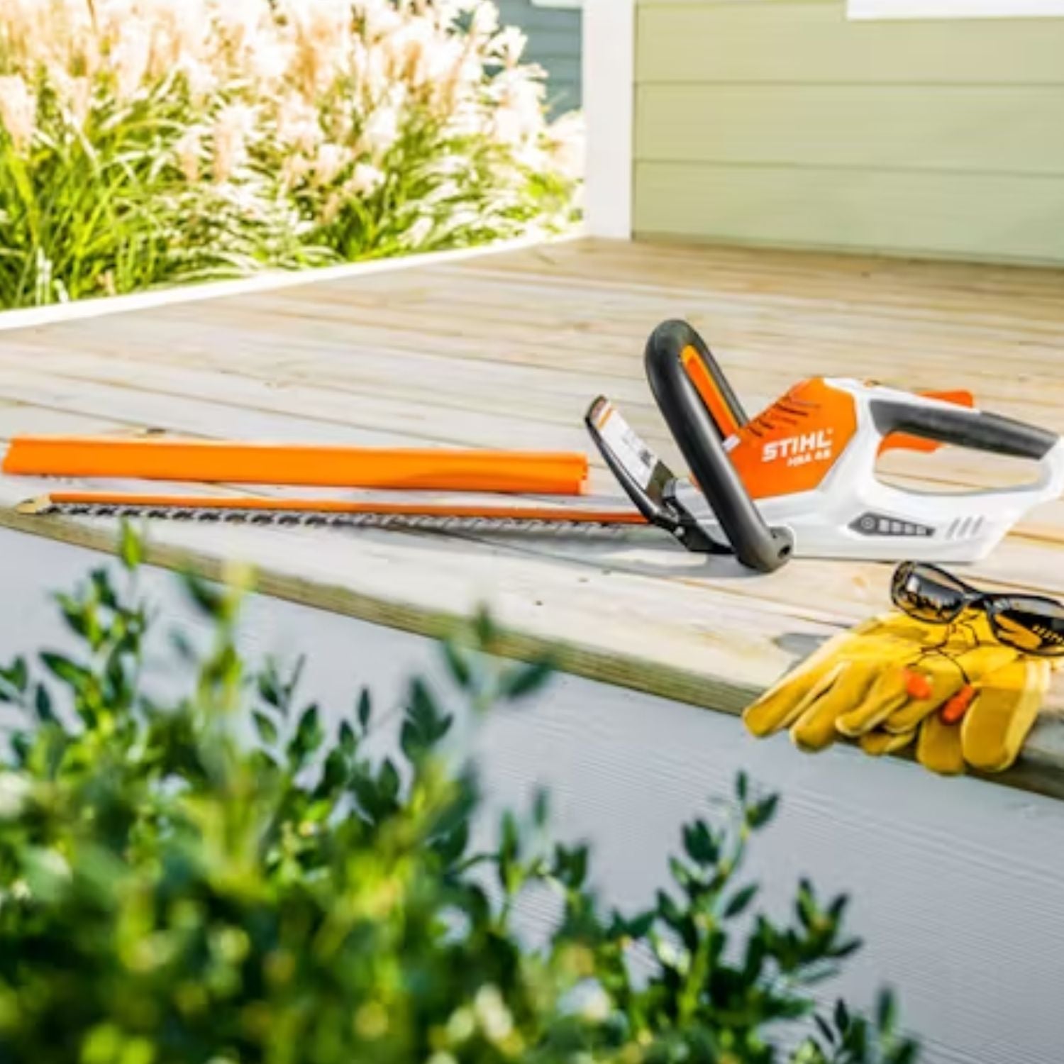 Stihl hsa 45 hedge trimmer review hot sale