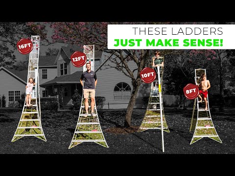 Hasegawa GSC-10AS 10' Tripod Ladder ANSI 300 LB Rating | Main Street Mower | Winter Garden | Clermont | Ocala